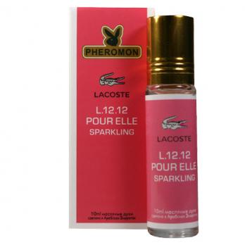 Духи масляные, "Eau de Lacoste L.12.12 Pour Elle Sparkling", LACOSTE, 10ml