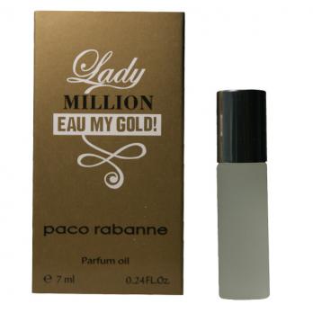 Духи масляные, "Lady Million Eau My Gold", PACO RABANNE, 7ml
